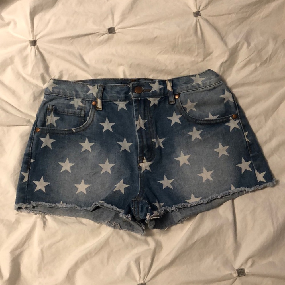 Forever 21 Star Jean shorts